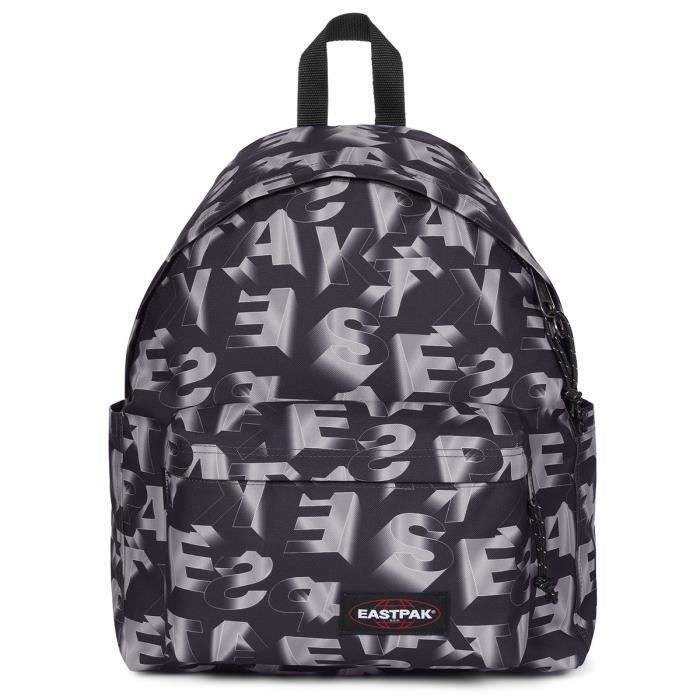 Sac Eastpak Day Pak r Blocktype Black Noir Cdiscount Bagagerie Maroquinerie