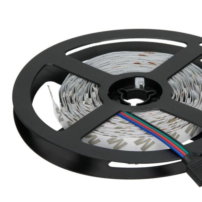 Bande LED RGB 5050 USB - 5V - Changement De Couleurs - IP65 - Pour Déco Intérieure (placard, Cuisine, Chambre...)