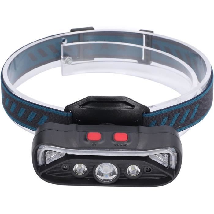 Lampe Frontale Solaire Rechargeable Avec Capteur Intelligent - 3 Modes LED Réglables Pour Outdoor