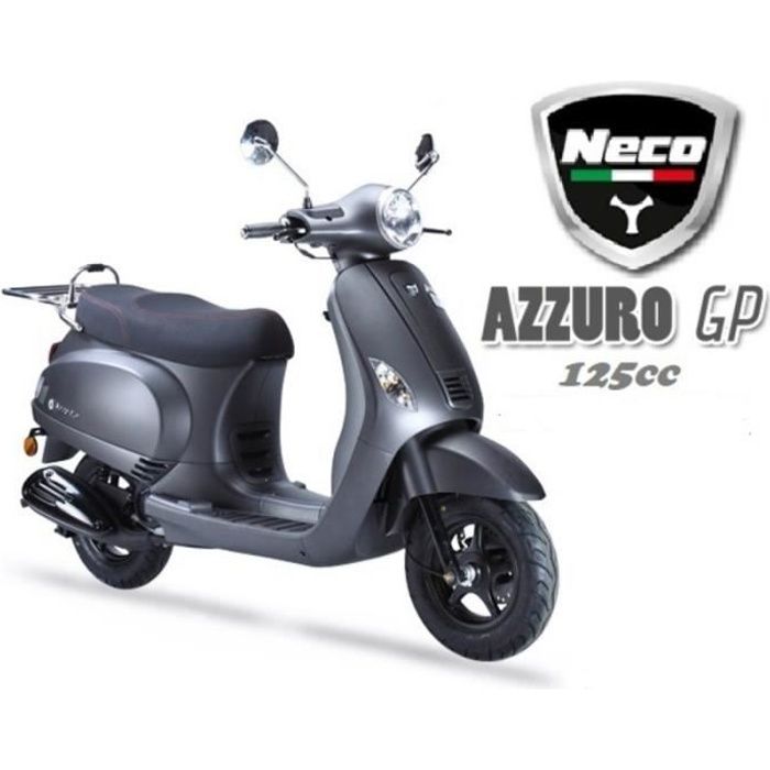 Scooter Neco Azzuro GP 125cc sans montage et mise en routesans montage et mise en routeGris