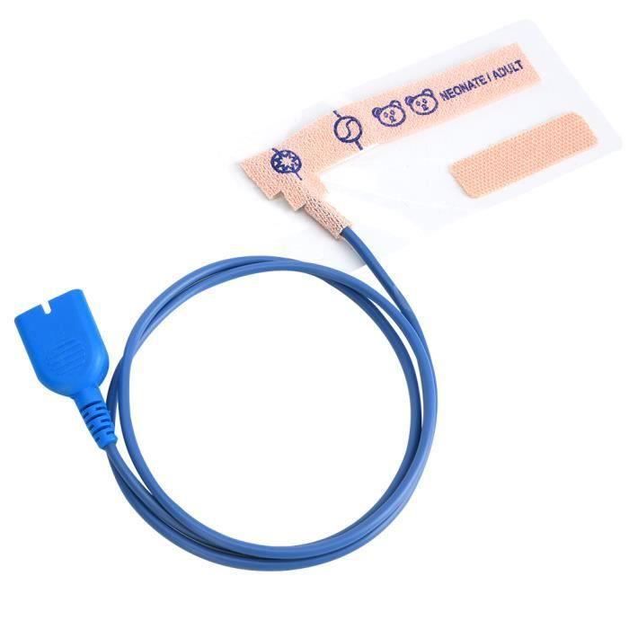 Capteur SpO2 Réutilisable 7 Broches Pour Nouveau-né - Sonde Enveloppante - Compatible Moniteurs Mindray/EDAN