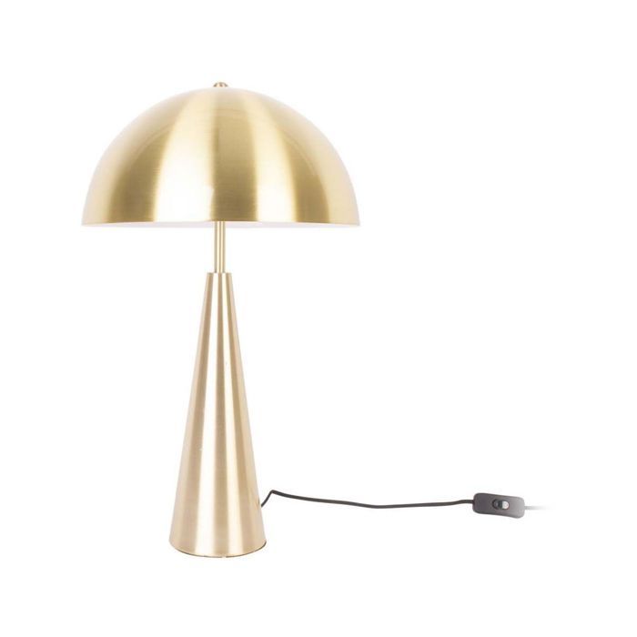 Lampe à poser en métal Sublime or brossé