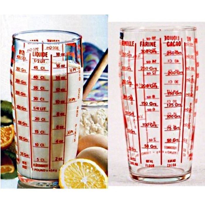 Verre Mesureur 100 Ml Pour Robots Cuisiopro, Kitchencook Reverse Et Faitout Cook'Art - Compatibilité Exclusive