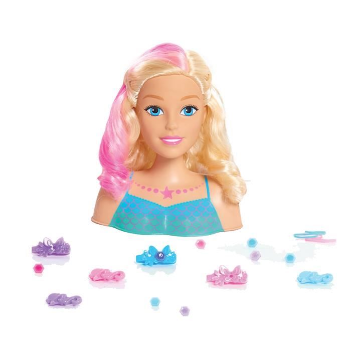 tête à coiffer barbie
