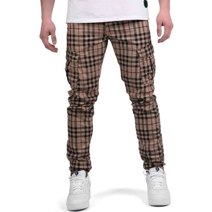 pantalon homme ecossais