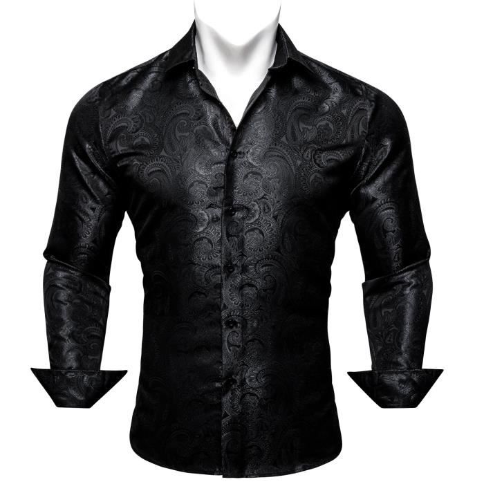 Chemise coupe ajustée manches longues blanc homme | La Halle