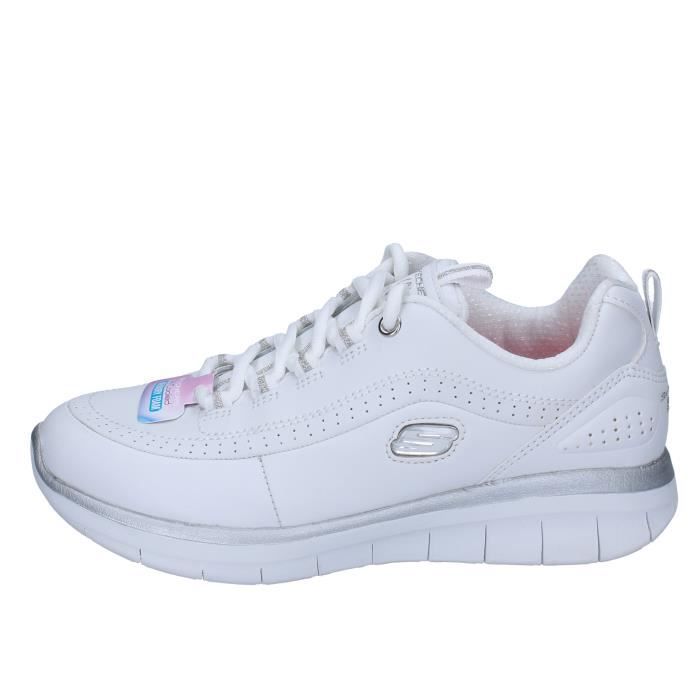 skechers cuir femme