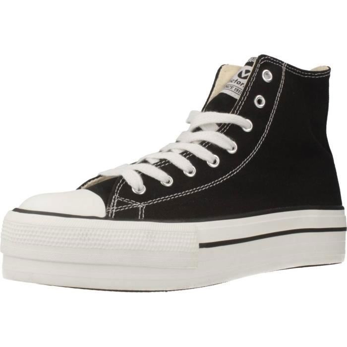 Victoria Basket Montante - VICTORIA - 88818 - Femme - Noir - Lacets plats
