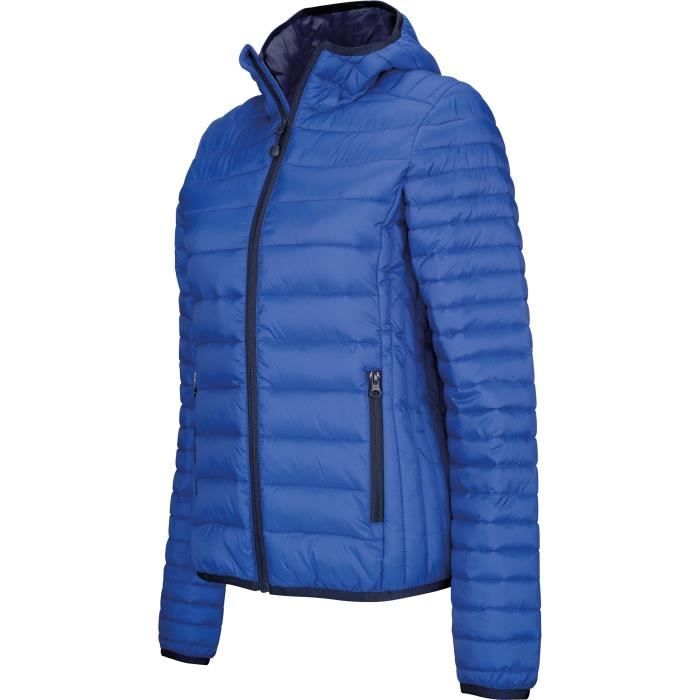 Doudoune legere femme Kariban Bleu royal Sports d hiver Montagne Bleu royal Cdiscount Sport