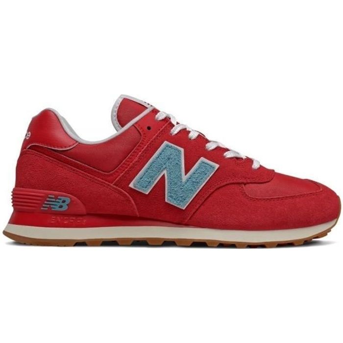 Baskets New Balance 574 46,5 Rouge - Cdiscount Chaussures