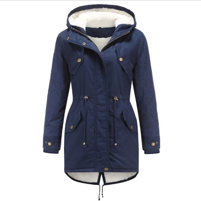 Sweat à Capuche Femme WearAll - Zip Devant, Manches Longues, Poche Kangourou - 100% Coton, Coupe Confortable Taille 36-42 - 12