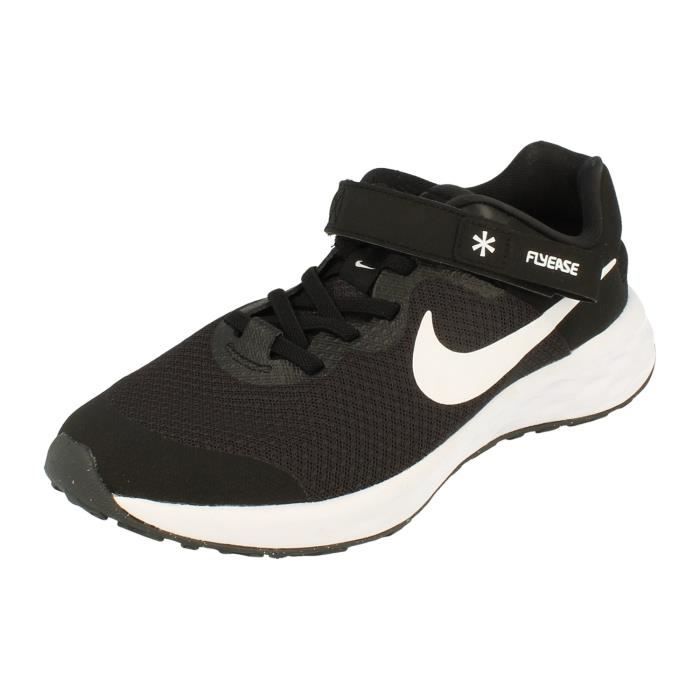 chaussures de running nike revolution 8 flyease nn gs pour enfant - noir