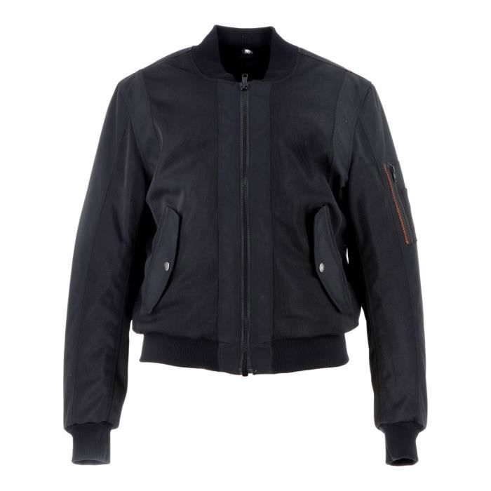 Blouson moto tissu maille Helstons Elias Air noiir S