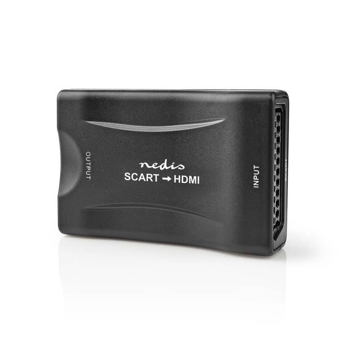 Convertisseur HDMI - NEDIS - VCON3463BK - SCART Femelle - HDMI sortie - 1080p