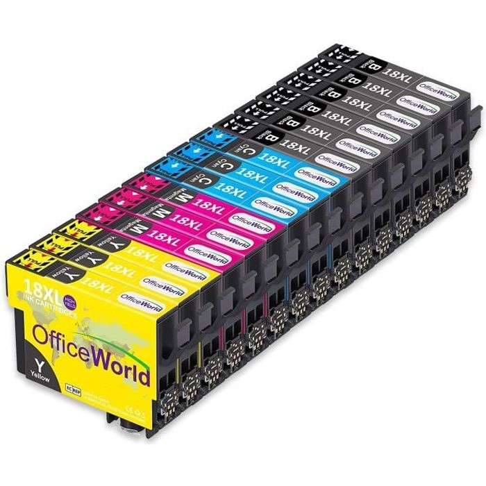 Generic Ink Encre Epson 603 XL Multipack noir-Cyan-Magenta-Yellow