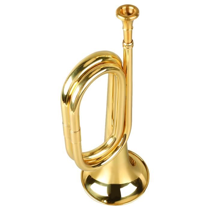 Trompette militaire OMABETA - Style militaire, clé C en laiton - Facile