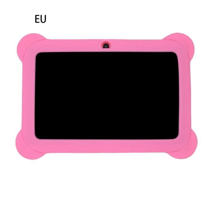 Tablette étudiants enfants 7 pouces – MARQUE – Modèle – Wifi – Cadeau pour enfants rose 512M + 8G