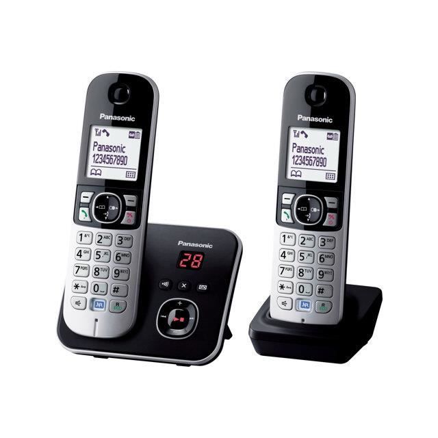 Téléphone Fixe Sans Fil KXTG6822GB Panasonic