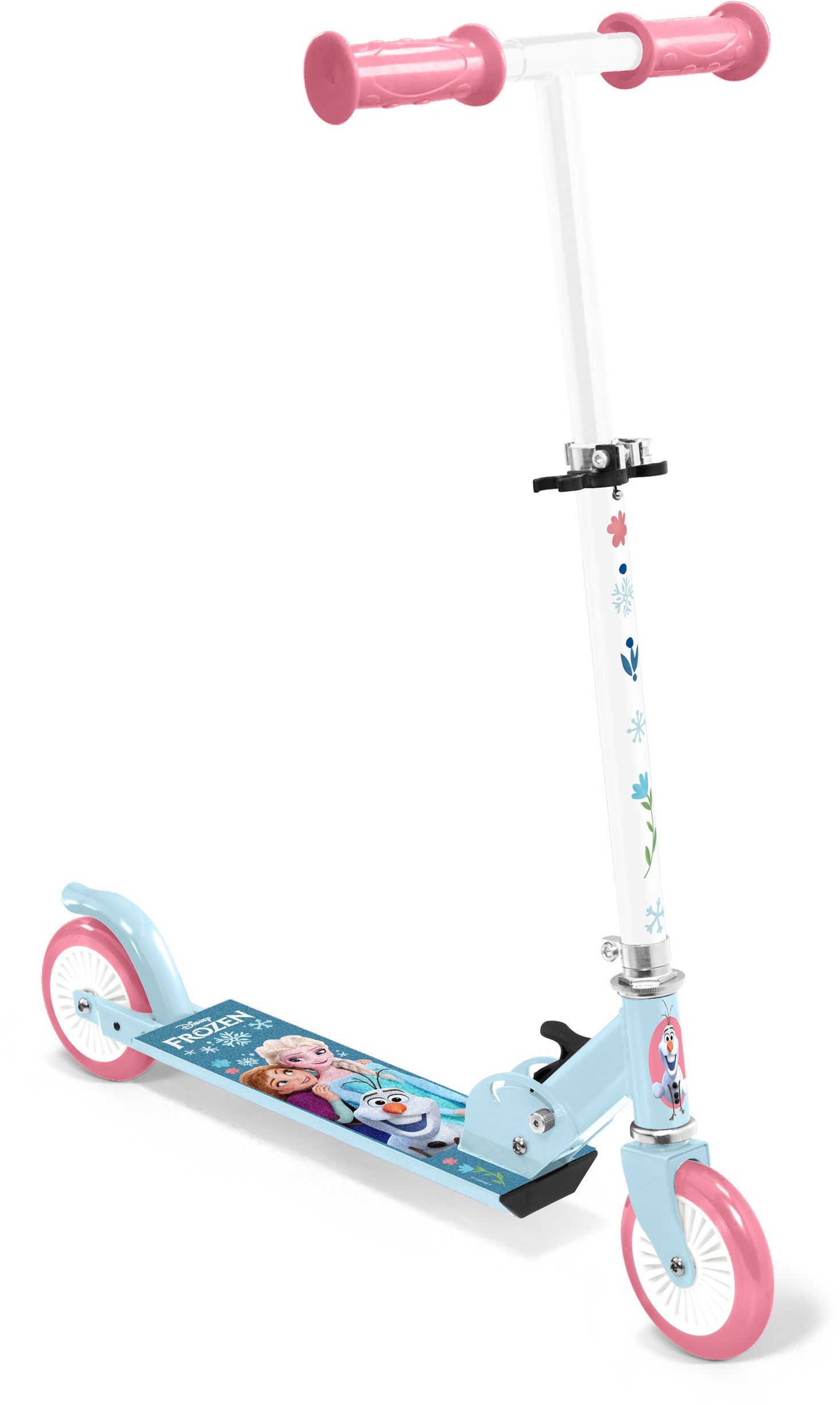 Trottinette Enfant Pliable LA REINE DES NEIGES RN246042 – Plateau Aluminium Antidérapant