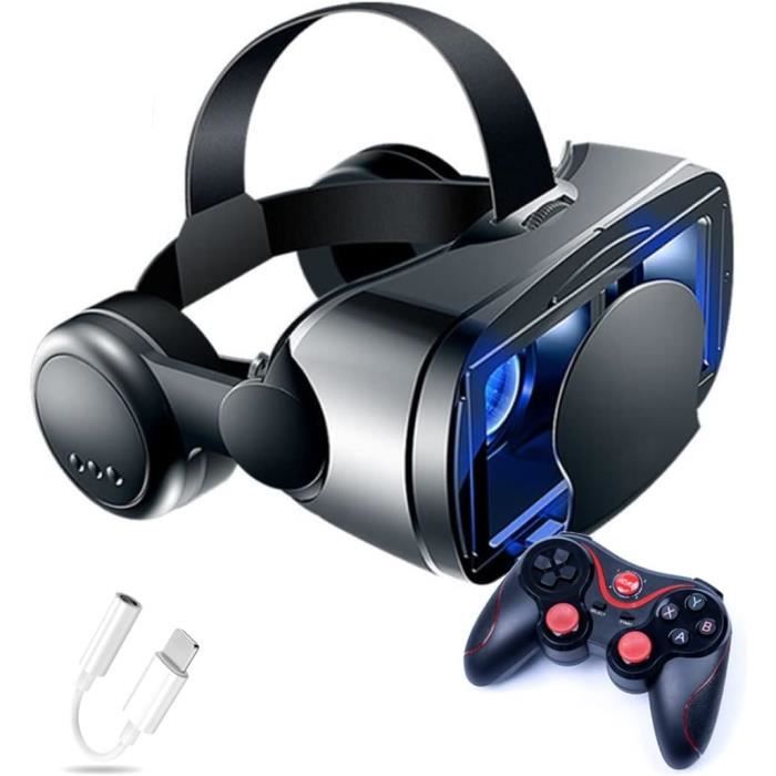 Casque VR 2K HD - Réalité Virtuelle Pour Smartphones 5-7