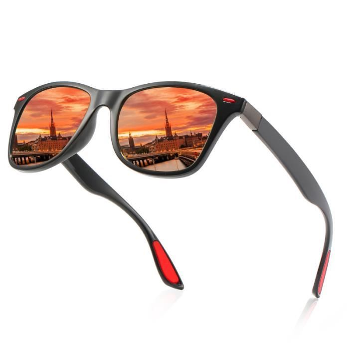 OJIRRU Lunettes de soleil homme polarisées