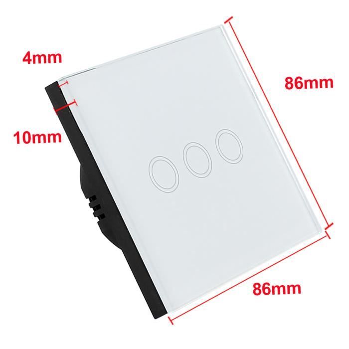 Module Interrupteur Tactile Capacitif 12V - Bouton Tactile Sans Contact, Fonction Auto-verrouillage, Pour Projets électroniques DIY
