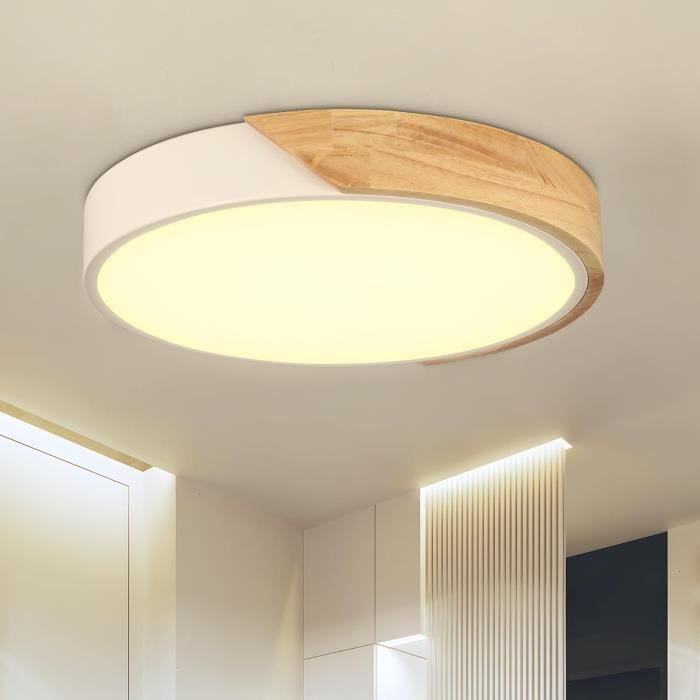 OTREN Plafonnier LED 50CM 42W 6500K - Lumière Blanche Naturelle Pour Salon, Chambre Et Cuisine