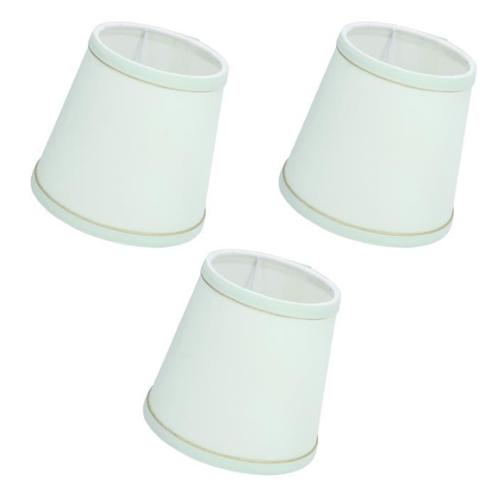 Ombre Projetée Design Naturel Tissting Abat-Jour Pour Ampoules E14 E27 25 X 16 Cm Blanc Abat-Jour Tambour Universelle Moderne Lampe De Dissipation Thermique Pour Lampes De Table, Lampe De Suspendue, Lampadaires Abat-jour - 7