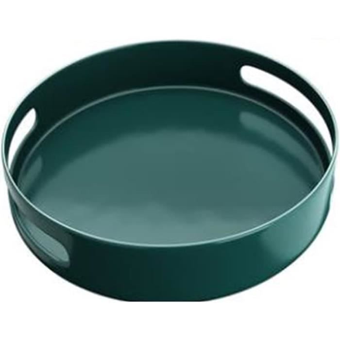 Lot De 2 Plateaux Tournants 23cm - Lazy Susan Transparent Pour Épices & Cosmétiques | Rotation 360°