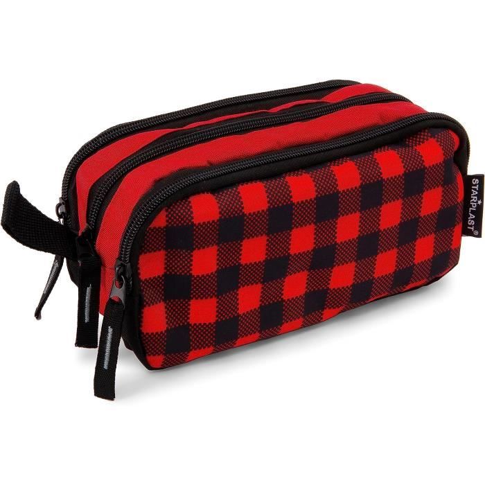 Cikonielf pochette polyvalente Sac à outils à fermeture éclair multi-usages en toile portable