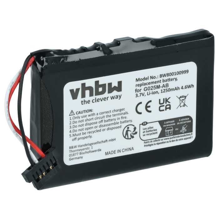 Batteria Vhbw 500mAh Per Medion Life E TalkTalk – Sostituisce GP1010 E GPHC05RN01