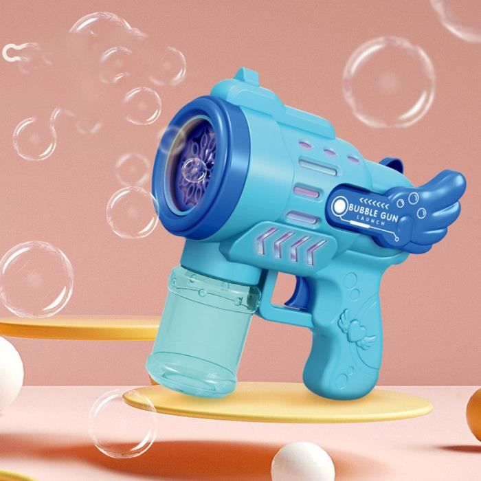 Machine à bulles bleu-blanc pour enfant + liquide - Conforama