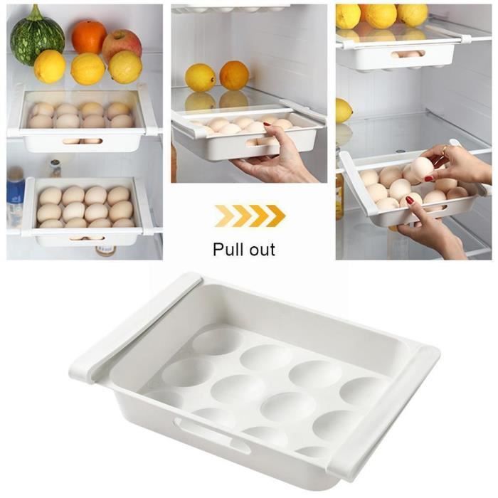 Boîte De Rangement Pour 12 Œufs En Plastique Robuste – Empilable, Anti-Choc – Idéale Frigo, Pique-Nique & Transport Quotidien