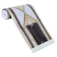 Fafeicy Autocollant PVC Autocollant Mural Auto‑adhésif Papier Peint à Taille de Plinthe Autocollant de Maison 15x500cm-1