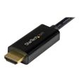 STARTECH.COM Câble adaptateur Mini DisplayPort vers HDMI - Convertisseur Mini DP vers HDMI - 4K 30 Hz - M/M - 5 m - Noir-1