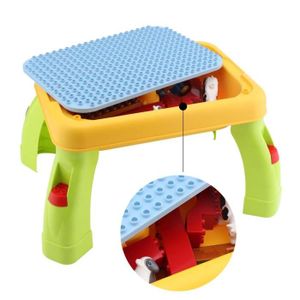 TABLE JOUET D'ACTIVITÉ Table d'Activité BEBE Enfant - Jeu Blocs de Constr