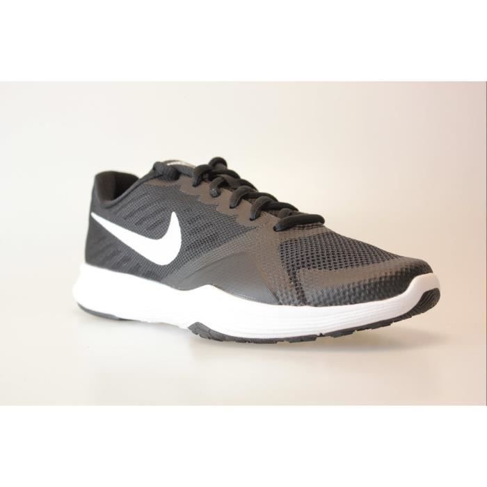 Chaussures de Fitness Nike City Trainer W 909013 001 pour Femme Noir et Blanc Cdiscount Maison
