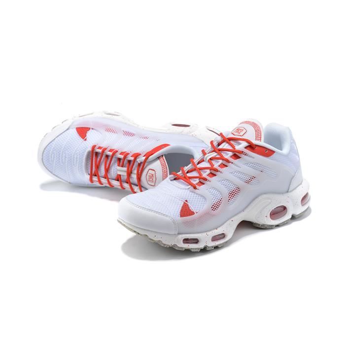 Nike tn clearance blanche rouge