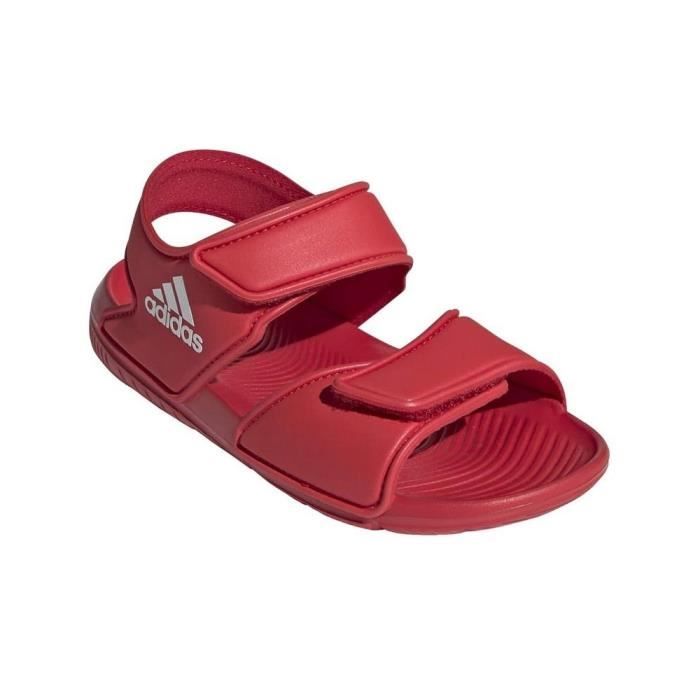 Sandales Adidas Altaswim C Mixte Rouge Enfant Rouge