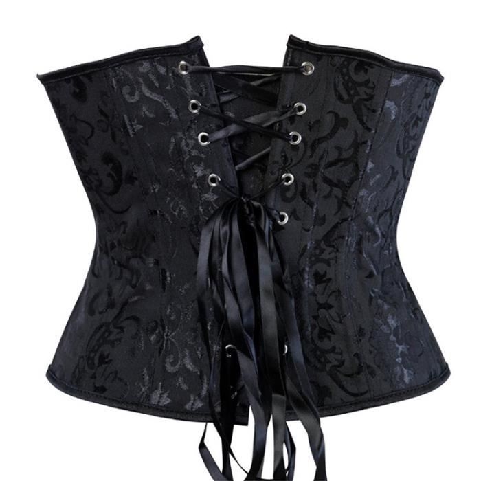Corset top lacet minceur