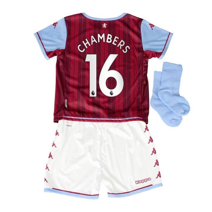 Flocage Tenue Aston Villa Kit Domicile Bébé Kappa Aston Villa 2021