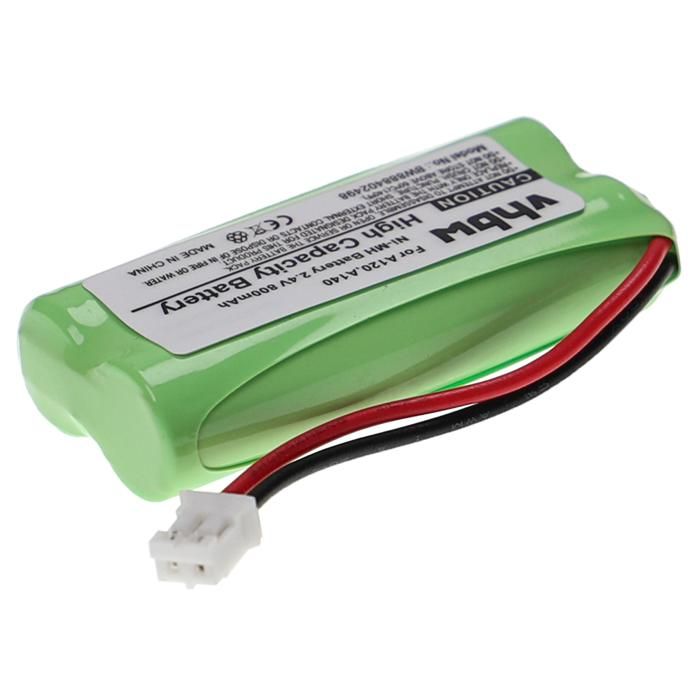 Vhbw Batteries Tél. Fixes (700mAh, 2.4V, NiMH) Compatible Avec Siemens Gigaset A140 Blanc, A145, A16 Comme V30145-K1310-X359, V30145-K1310-X383