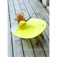 CONFO® vêtement de pluie petit chien anti pluie habit protection animaux de compagnie étanche coupe vent disque manteau abri-2