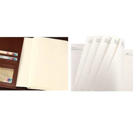 Carnet de Note Cahier d'écriture de Journal A5 SheeSkin Journal, 260 Tapis  de cahiers de Cahier conditionné avec Stylo de Sig A733 - Cdiscount  Beaux-Arts et Loisirs créatifs