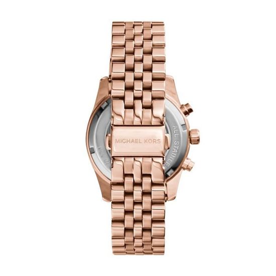 Michael Kors Mk5569 Lexington Rose Gold tone Stainless Steel Watch M7ILQ