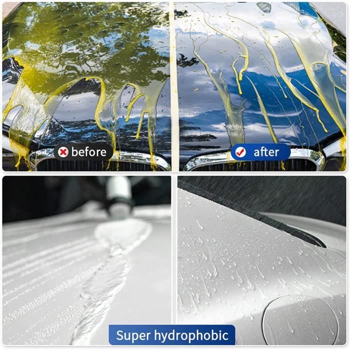 3 in 1 High Protection Fast Car Ceramic Coating Spray, 3 in 1 Ceramic Car  Coating Spray, Vrsgs Car Wax, Ceramic Car Coating Spray 5PCS