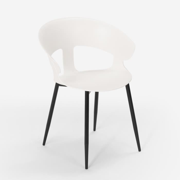 Chaise de cuisine moderne ELYN et chaises moderne de cuisine Perfecta (chaises  cuisine moderne, métal, vinyl).