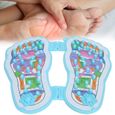 YOSOO Tapis de massage en forme de pied Tapis de Massage Forme de Pied Masseur d'Acupoint de Pieds Stimule Circulation Sanguine-3
