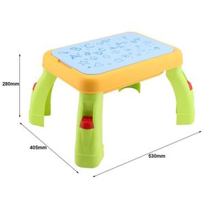 TABLE JOUET D'ACTIVITÉ Table d'Activité BEBE Enfant - Jeu Blocs de Constr