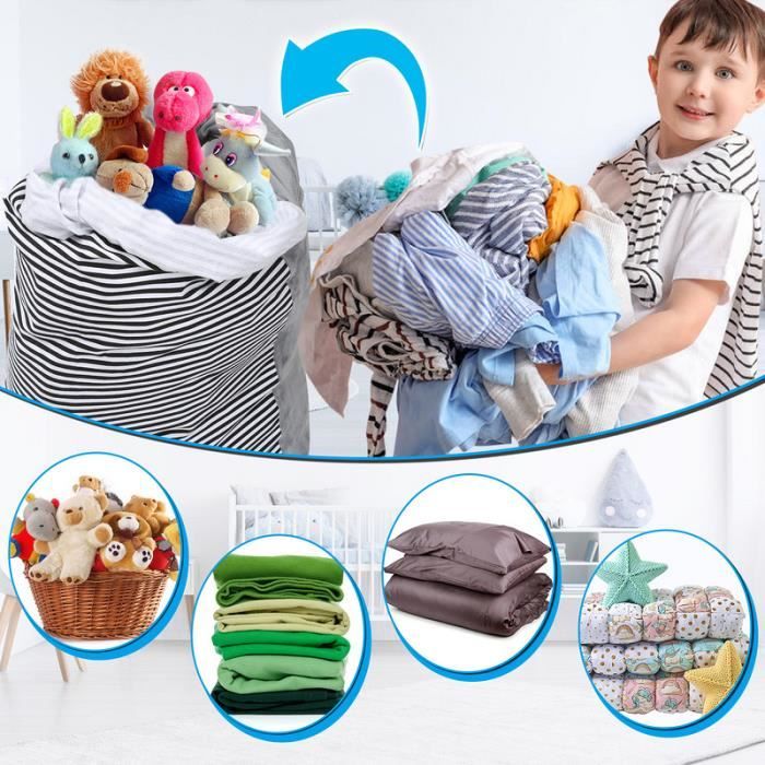 Einfeben angement Doudou Pouf Enfants Jouets Tissus Sac Fauteuil